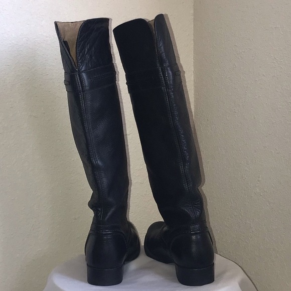 Frye Full Grain leather riding boots -Melissa Trapunto Size 6 B GUC - Picture 10 of 14